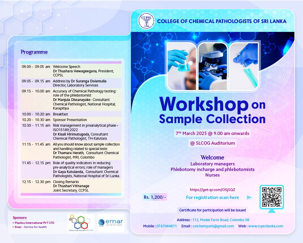 Workshop on Sample Collection